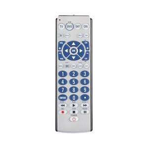 Zenith 4 DEVICE TV/VCR/DVD/SAT/CBL/AUX1 LED IR (Home Audio 