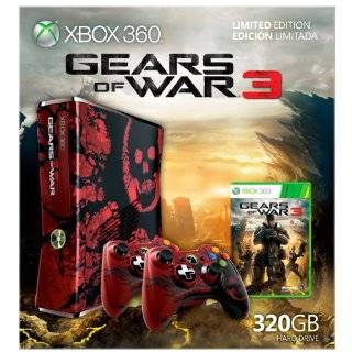 Xbox 360 Gears of War 3 Limited Edition Console Bundle by Microsoft 