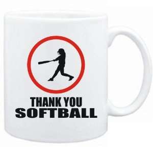  New  Thank You For Softball  Mug Sports