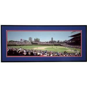  Wrigley Field Panoramic   Cubs vs Reds Wall Art