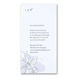  Flora Accommodations card by Checkerboard