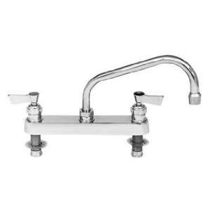  Fisher 1627 8 CC Deck Faucet with 16 Swing Spout, Chrome 