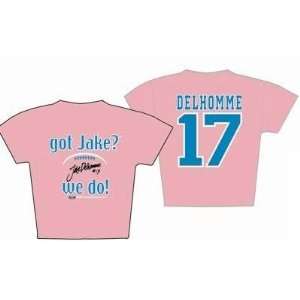  Jake Delhomme Got Jake Pink T Shirt