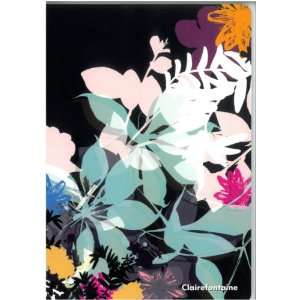  Clairefontaine, Rule Notebook, Floral Design Cover, 21 x 