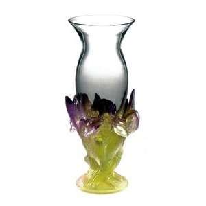  Daum Iris Vase