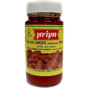 Priya Mango Ginger Pickle in oil (with Grocery & Gourmet Food