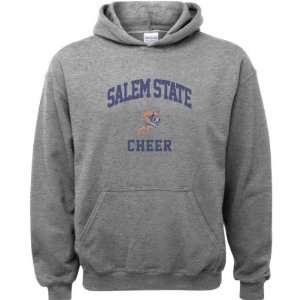 Salem State Vikings Sport Grey Youth Varsity Washed Cheer Arch Hooded 