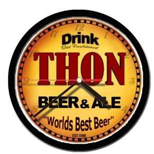  THON beer and ale cerveza wall clock 