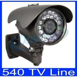  CCTV Surveillance 1/3 Sony Color CCD High Resolution 540 