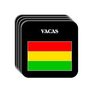  Bolivia   VACAS Set of 4 Mini Mousepad Coasters 
