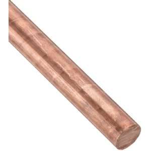 Copper 145 Round Rod, Half Hard Temper, ASTM B249, 5/16 OD, 60 