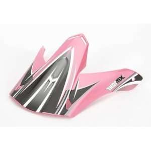   Helmet Visor for Quadrant 07 Color Pink Pearl Size Youth 0132 0218