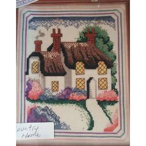  Country Home Counted Cross Stitching Craft Kit Arts 