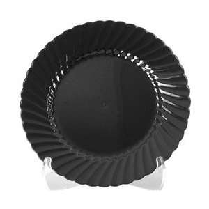  Classicware Black Plate, 6 (05 0497) Category Plastic 