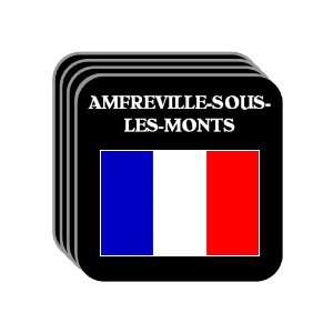 France   AMFREVILLE SOUS LES MONTS Set of 4 Mini Mousepad Coasters