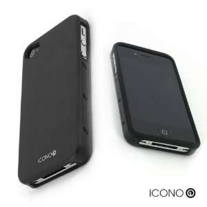  ICONO ARMOUR Carbon Black Premium Ultra Tough Slim Dual 