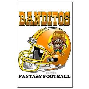  Fantasy Football   Banditos Fantasy Mini Poster Print by 