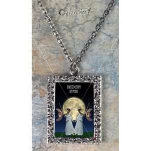  The Moon Tarot Card Necklace 