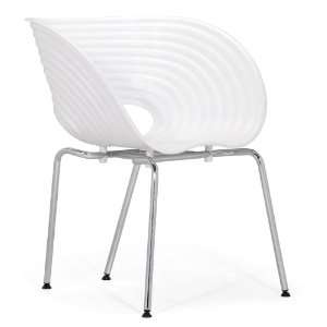  Circle Chair White Set Of 4   100310
