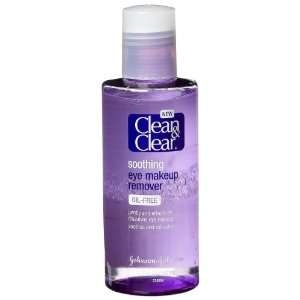 Clean & Clear Makeup Soothing Eye Makeup Remover, 5.5 Ounce Tubes 
