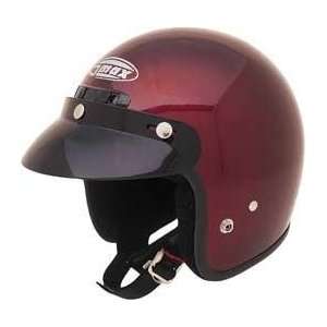   Face Helmet , Size Sm Md, Size Segment Youth, Color Wine 102101