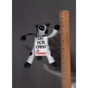  2002 Chick  Fil  A. Eat Mor Chikin Plush Toy. Approx 6 