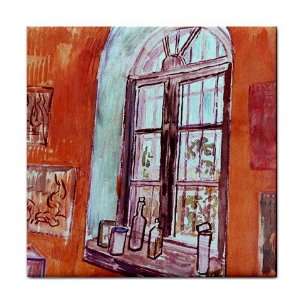  Window of Vincents Studio at the Asylum By Vincent Van 