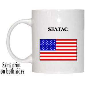  US Flag   SeaTac, Washington (WA) Mug 