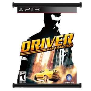  Driver San Francisco Game Fabric Wall Scroll Poster (16 