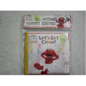   World~ Lets Get Clean Bath Time Bubble Book (Bathtub) Toys & Games