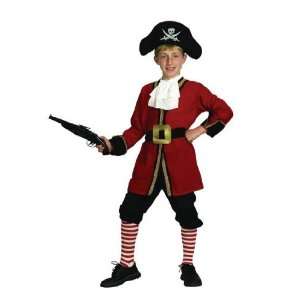  Pams Childrens Captain Hook Fancy Dress Costume   Small 