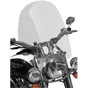  Sports Tech Cruise Series Windshield   20in. Mid   Clear 