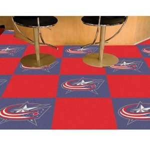 Columbus Blue Jackets Team Carpet Tiles 