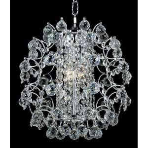   Gold Chandelier Dressed with European or Swarovski Crystals SKU# 11125