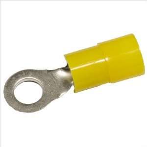 MorrisProducts 11368 Nylon Insulated Ring Terminals in Yellow with 12 
