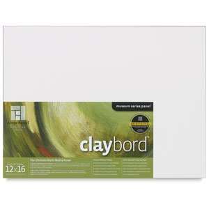  Ampersand Claybords   12 x 16, Thick Claybord, 1/8 Arts 