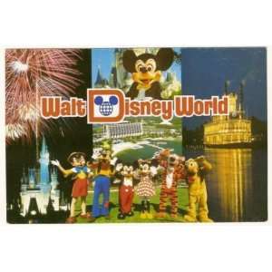  Walt Disney World Resort Multiview 4x6 Postcard 0100 11800 