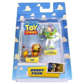 Disney Pixar Toy Story Buddy Pack Running Buzz Lightyear and Slinky 