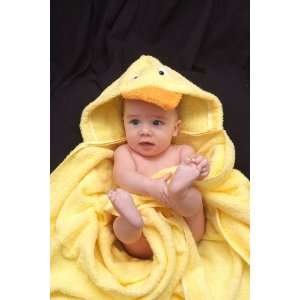  Infant baby Hooded Towel   Duck Animal Themed Baby