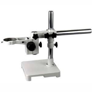 AmScope Single arm Heavy Duty Boom Stand for Stereo Microscopes 