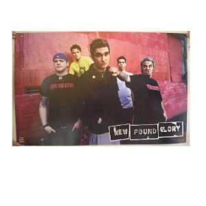  New Found Glory Poster Commercial Band Punching 