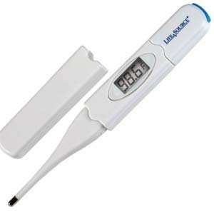  Digital thermometer, 60 second, large display Health 