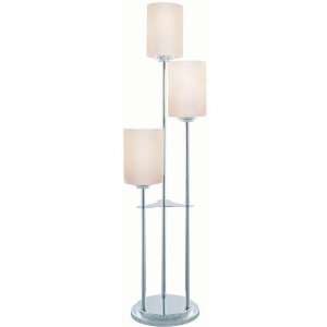  Bess Table Lamp, 34Hx7.5D, CHROME