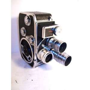  Vintage Kern Paillard Bolex D8L 8mm Movie Camera with 