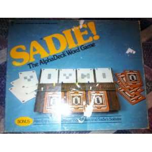  Sadie The AlphaDeck Word Game Toys & Games
