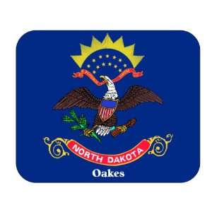  US State Flag   Oakes, North Dakota (ND) Mouse Pad 