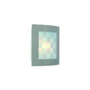   Checks 1 Light Wall Fixture 8 W Lite Source LS 1675