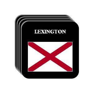  US State Flag   LEXINGTON, Alabama (AL) Set of 4 Mini 
