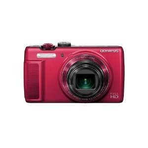  Olympus Sh 21 Digital Zoom Camera   Red (16Mp, 12.5X Super 