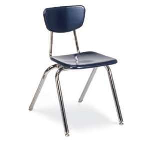 Premium Stacking Chair, 18 Seat Height  Industrial 